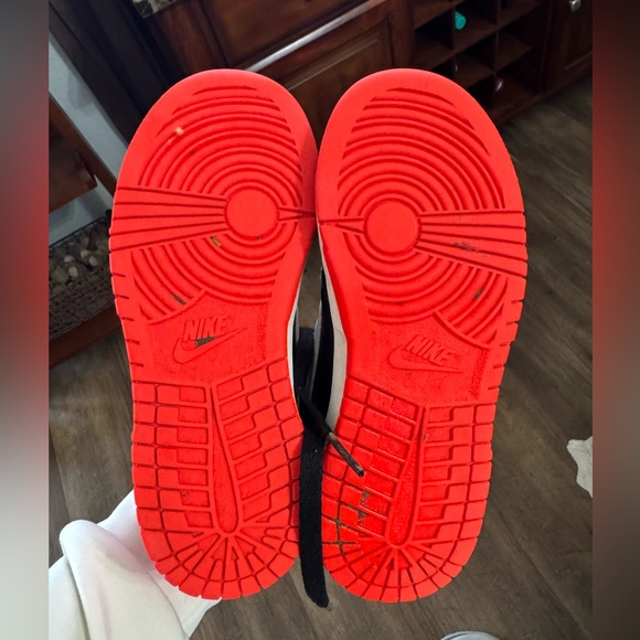 Nike Kids Sz 12C Toddler Dunk High "Knicks" sneakers Game Royal/Black Leather - Picture 9 of 9